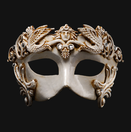 ベネチア仮面バロック調マスク：Leone Alato