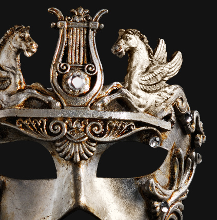 Colombina Barocco Cavalli Silver